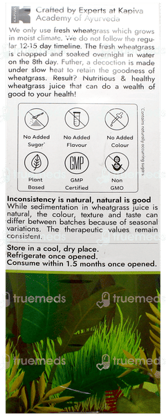 Kapiva Wheatgrass Juice 1 Litre